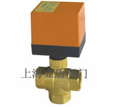 電動閥、電動三通球閥、電動三通閥生產廠家圖片_高清圖_細節圖-上海立盾閥門制造 -